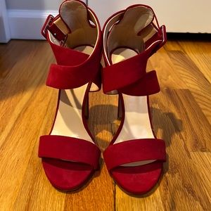Barney’s New York Red Velvet heels